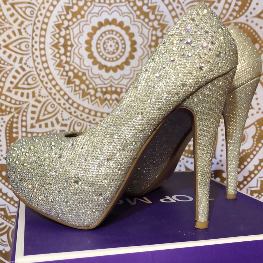 Glitter heels